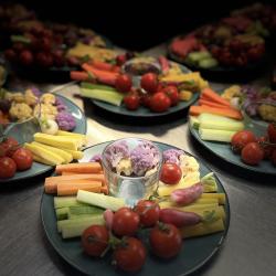 Assiette de légumes à croquer